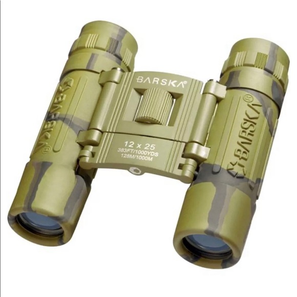 12x25mm Lucid View Compact Camouflage Binoculars